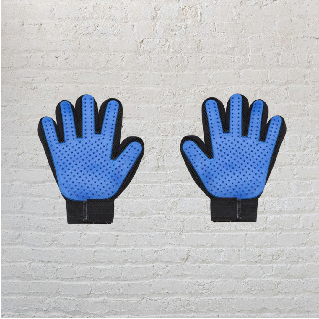 Pet Grooming Gloves – Shedding &amp; Massage