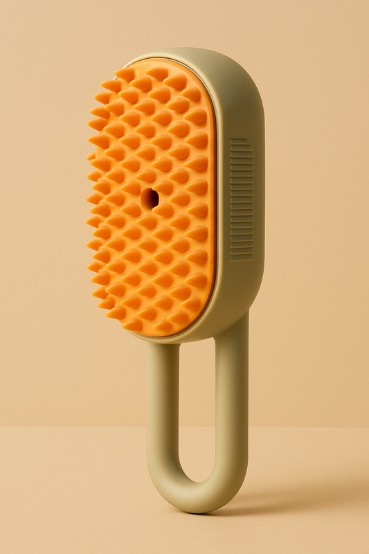 3-in-1 Steam Pet Brush | Grooming & Hair Removal